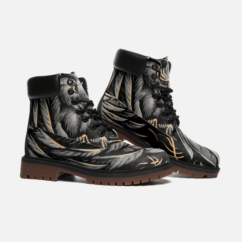 Anger owl Casual Leather Lightweight boots TB - TheRepublicStudio
