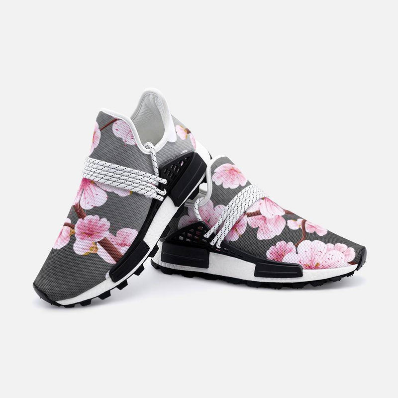 pink sakura Unisex Lightweight Custom shoes - TheRepublicStudio