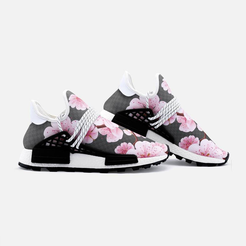 pink sakura Unisex Lightweight Custom shoes - TheRepublicStudio
