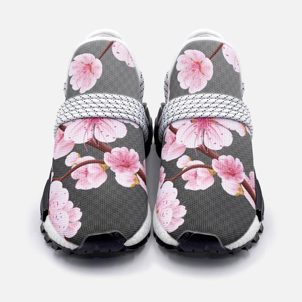 pink sakura Unisex Lightweight Custom shoes - TheRepublicStudio