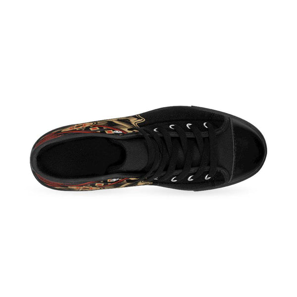 Indian skull Women's High-top Sneakers - TheRepublicStudio