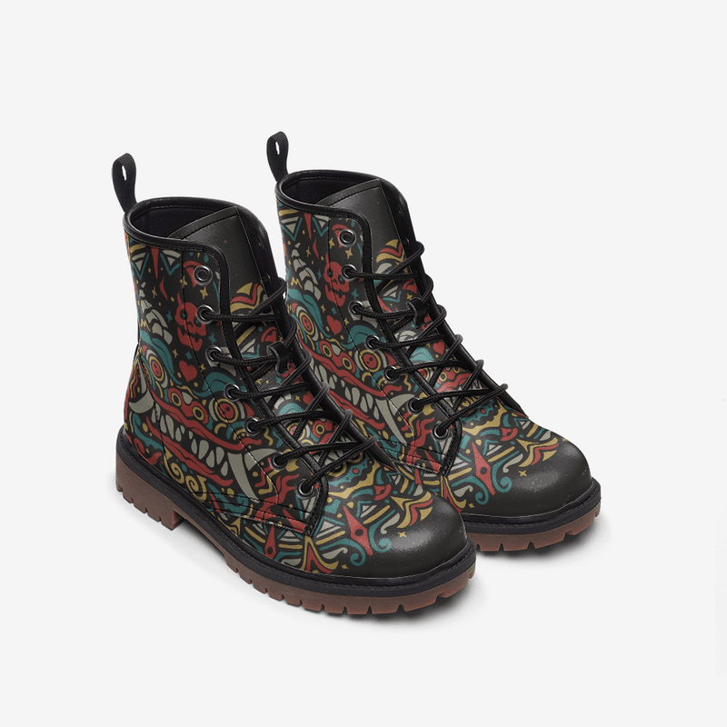 Tribal Casual Leather Lightweight boots MT - TheRepublicStudio