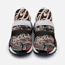 Road devils car Unisex Lightweight Custom shoes - TheRepublicStudio