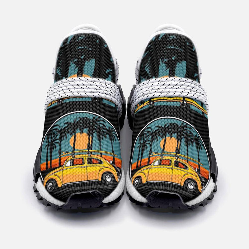 Beetle summer surf Unisex Lightweight Custom shoes - TheRepublicStudio