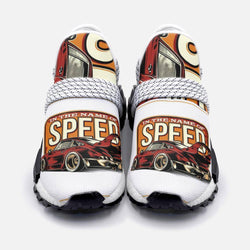 In the name of speed Unisex Lightweight Custom shoes - TheRepublicStudio