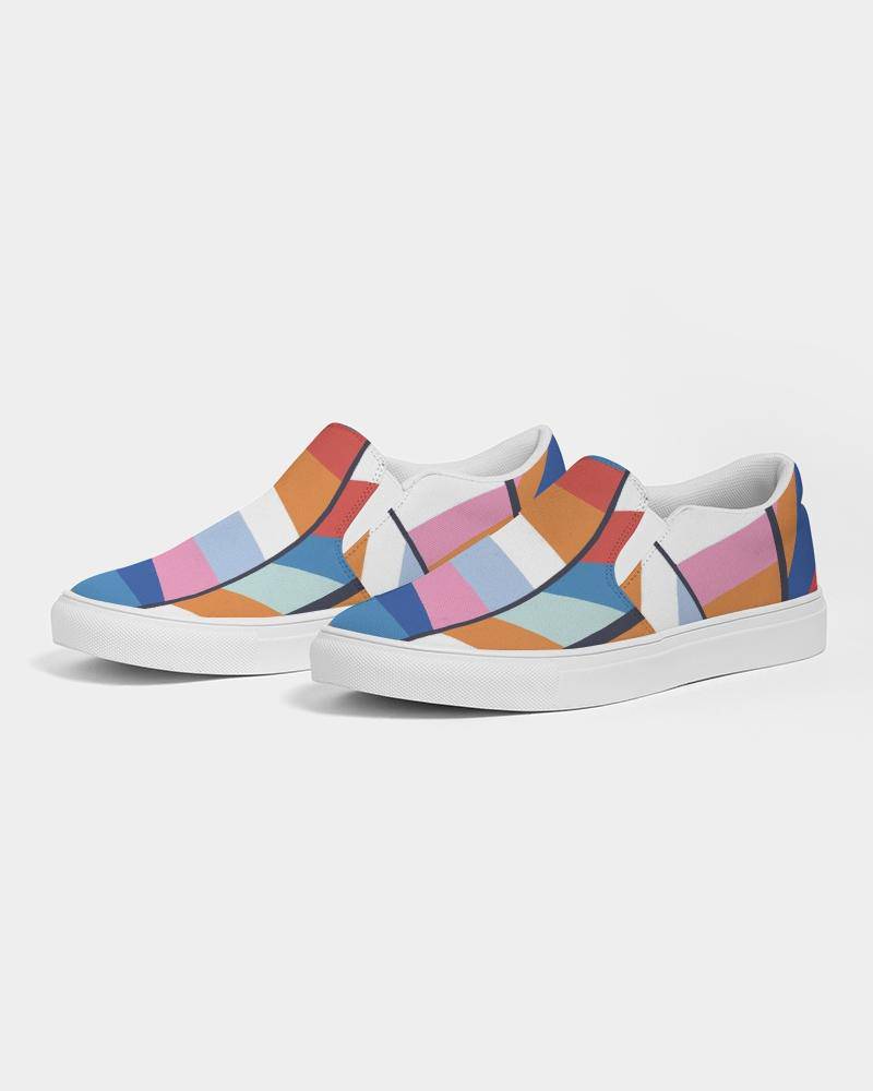 Rainbow Women's Slip-On Canvas Shoe - TheRepublicStudio