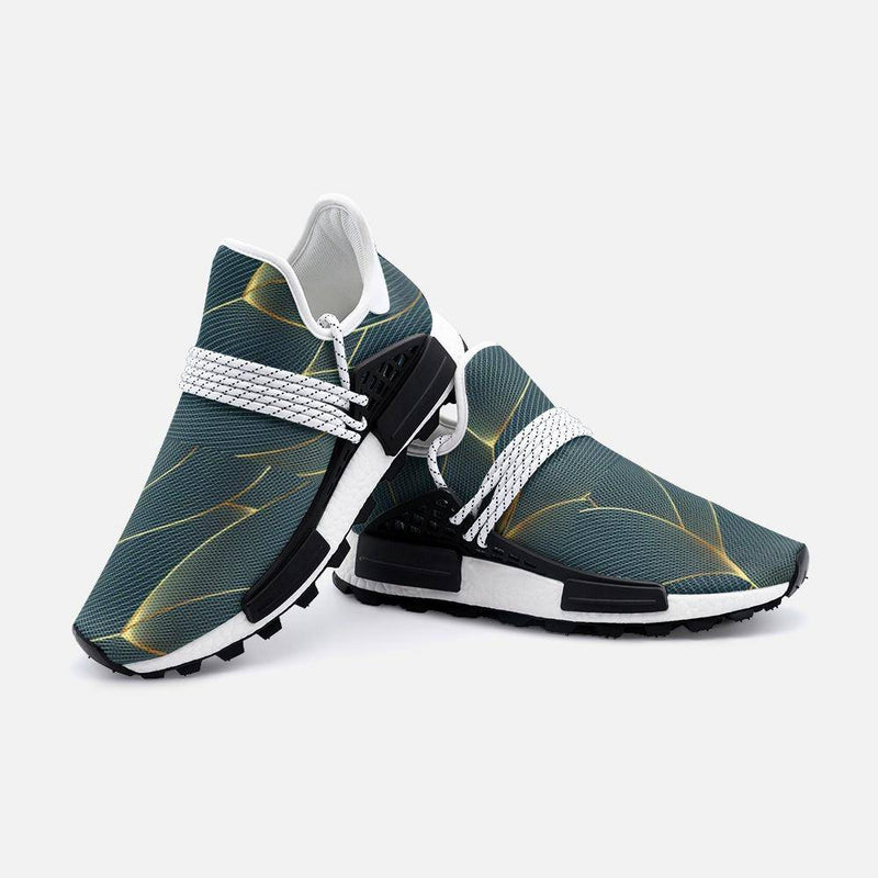 Green golden Unisex Lightweight Custom shoes - TheRepublicStudio