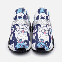 Dogs pattern Unisex Lightweight Custom shoes - TheRepublicStudio