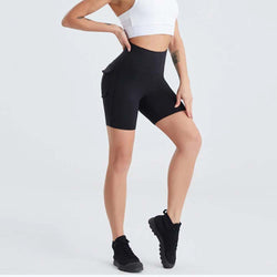 Brand Female Athletic Yoga Sets Workout Clothes for Women Hooded Vest Shorts 2 Piece Fitness Wear Run Gym Clothing Suit - TheRepublicStudio