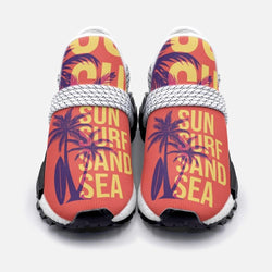 Sun surf sea sand Unisex Lightweight Custom shoes - TheRepublicStudio