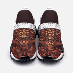 Brown Samurai Unisex Lightweight Custom shoes - TheRepublicStudio