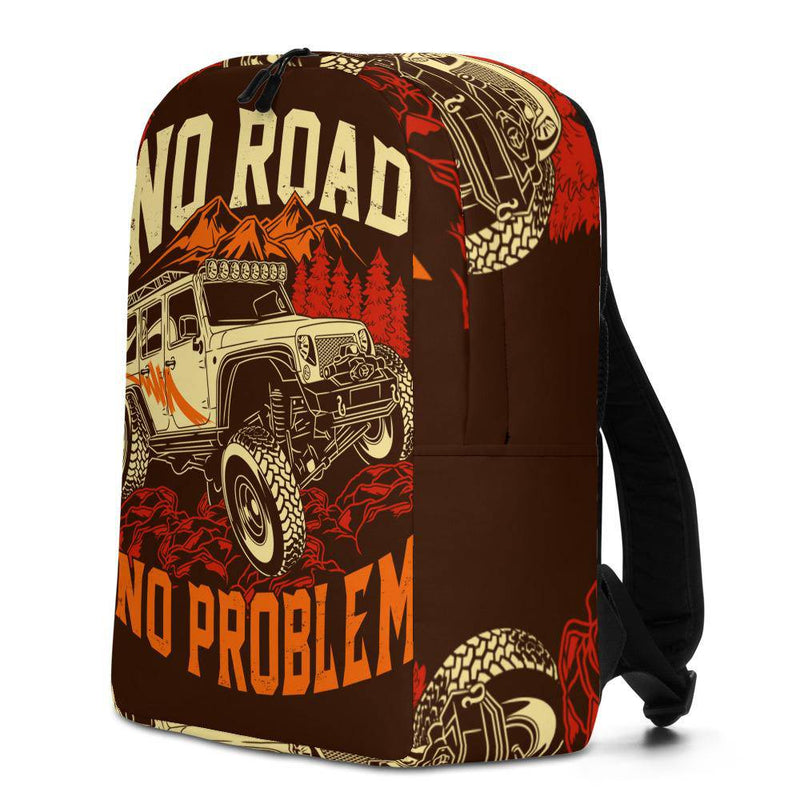 No road no problem Minimalist Backpack - TheRepublicStudio