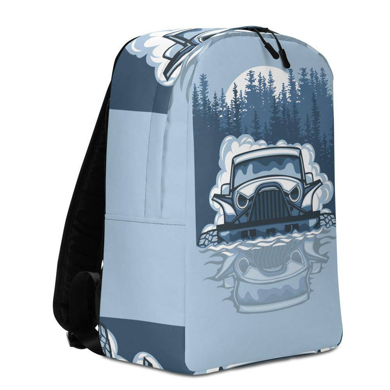 suv passing impassable obstacles Minimalist Backpack - TheRepublicStudio