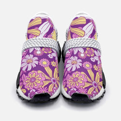 hand-drawn-groovy-floral-pattern Unisex Lightweight Custom shoes - TheRepublicStudio