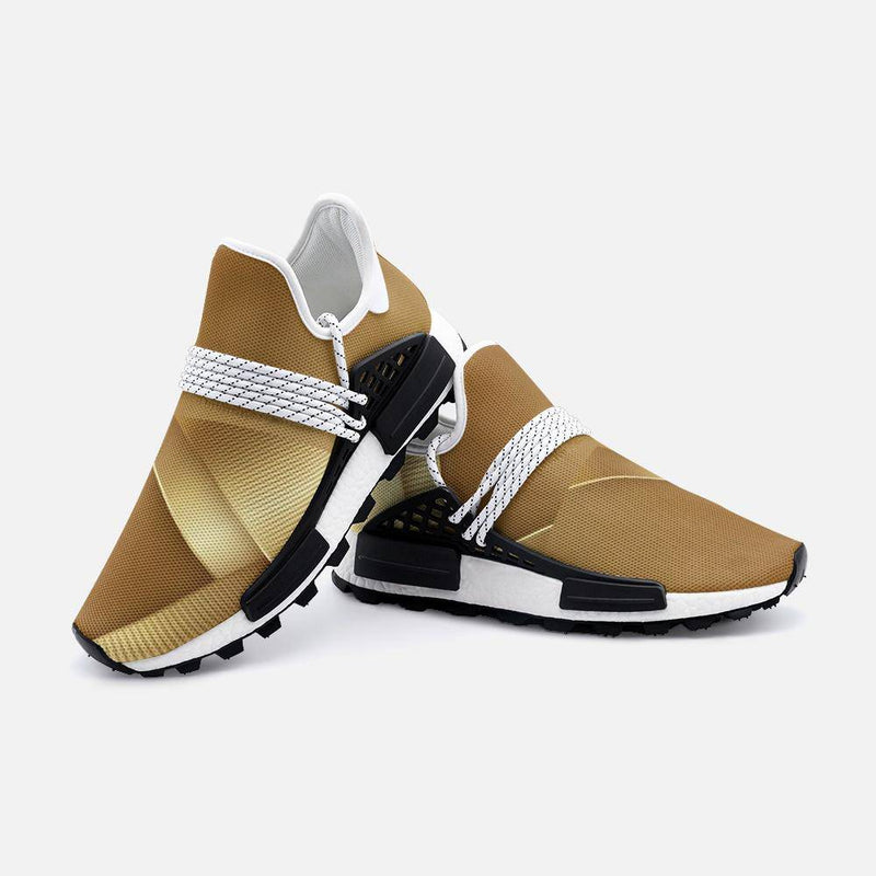 Gold Luxury Unisex Lightweight Custom shoes - TheRepublicStudio