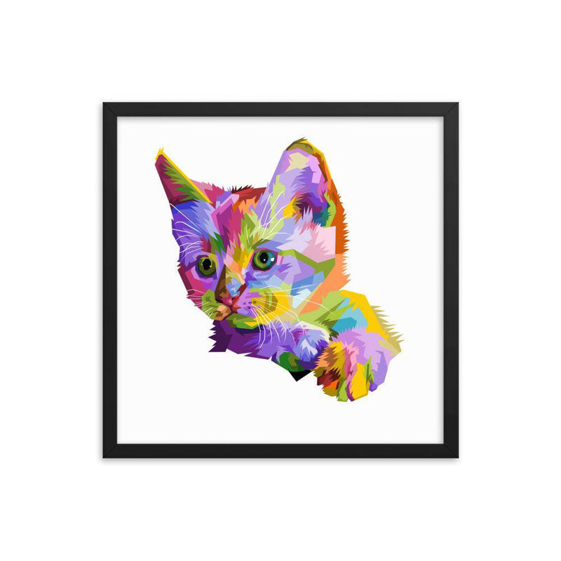 Pussycat Framed poster - TheRepublicStudio