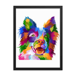Pop Art Dog Framed poster - TheRepublicStudio