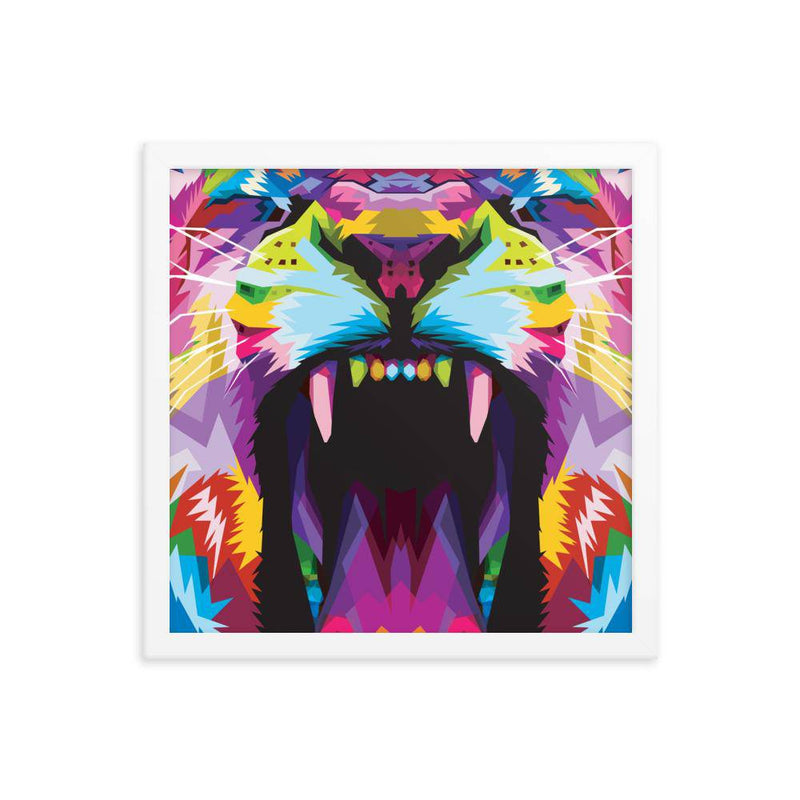 Tiger Framed poster - TheRepublicStudio