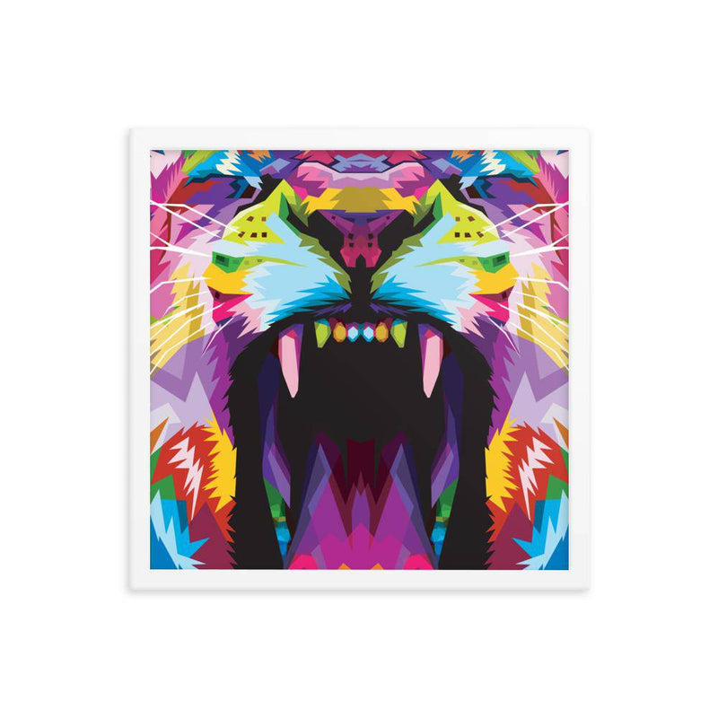 Tiger Framed poster - TheRepublicStudio