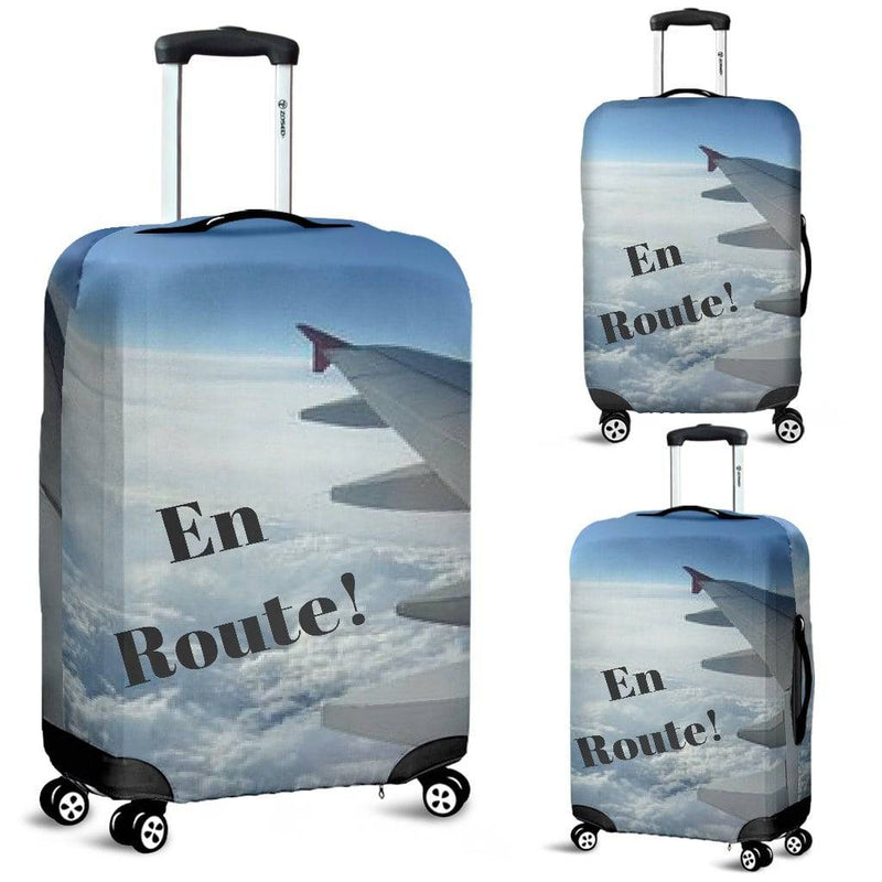 Luggage Cover ~ En Route! - TheRepublicStudio