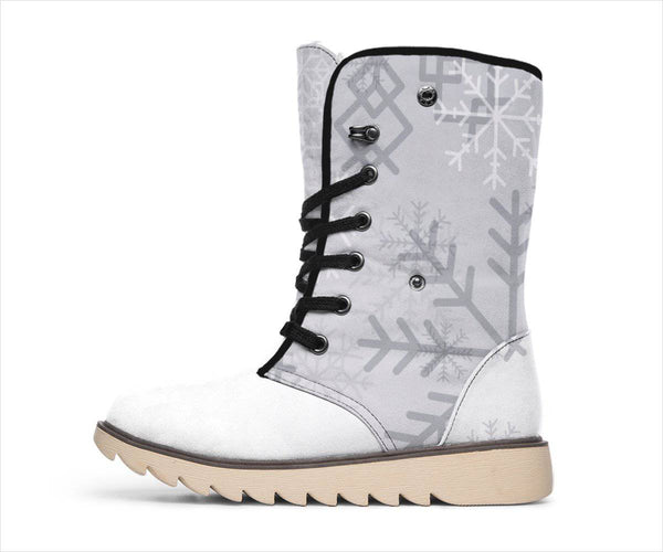 Winter Snowflakes Polar Boots - TheRepublicStudio