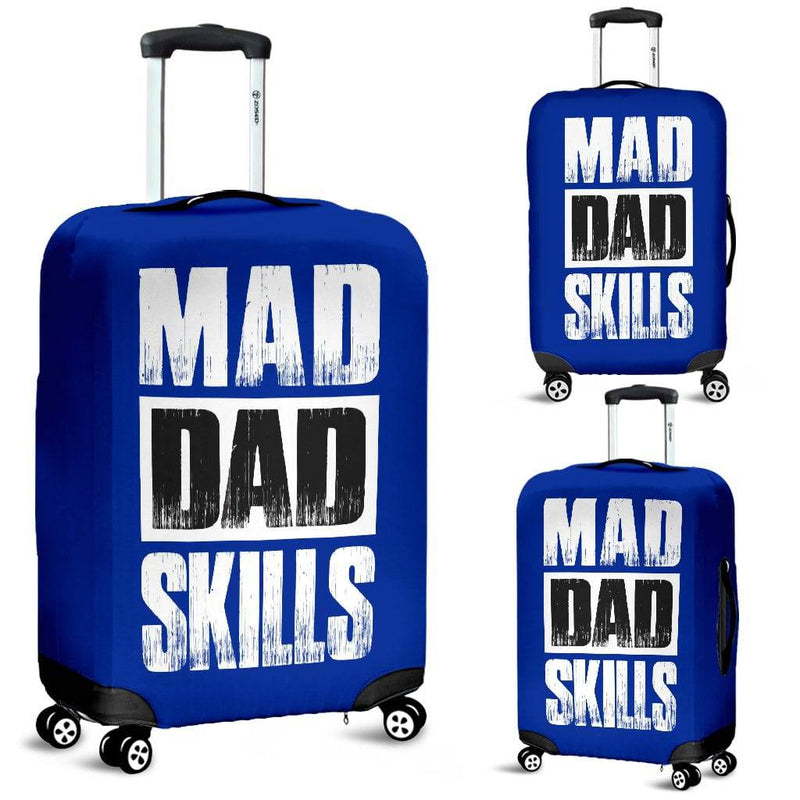 NP Mad Dad Skills Luggage Cover - TheRepublicStudio