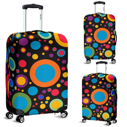 Multi-color Bubbles Luggage Cover - TheRepublicStudio