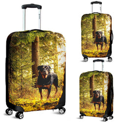 rottweiler luggage cover - TheRepublicStudio