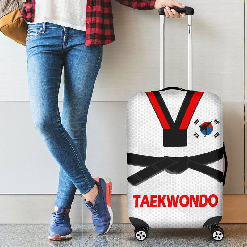 Taekwondo Luggage Covers White - TheRepublicStudio