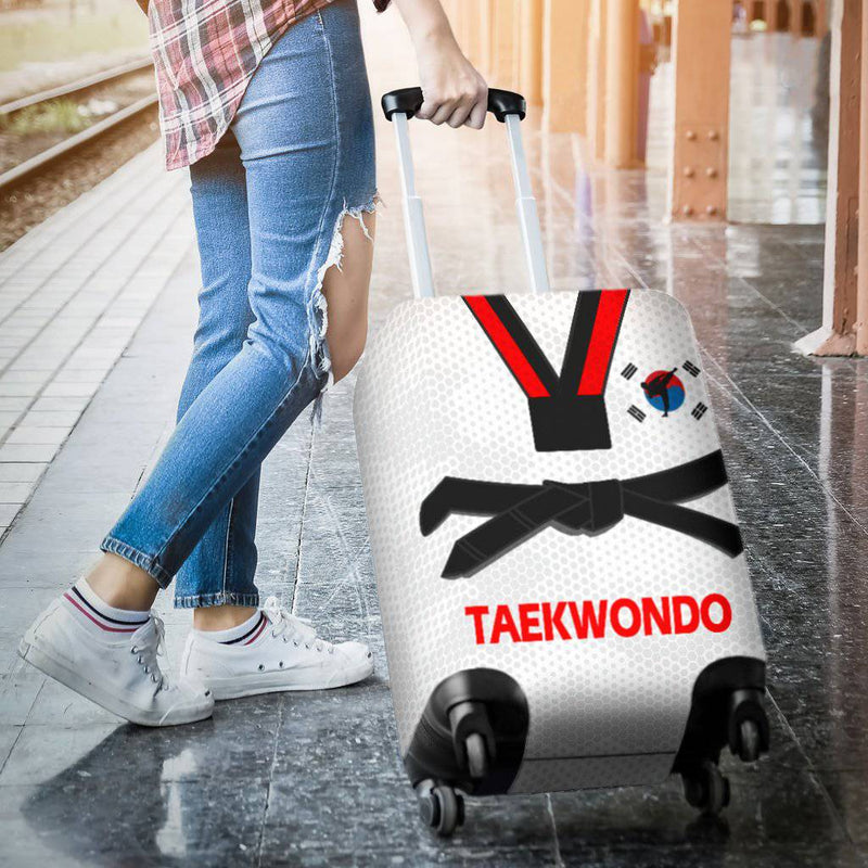 Taekwondo Luggage Covers White - TheRepublicStudio