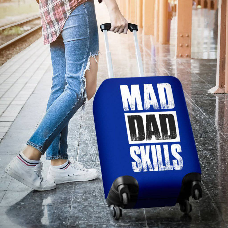 NP Mad Dad Skills Luggage Cover - TheRepublicStudio