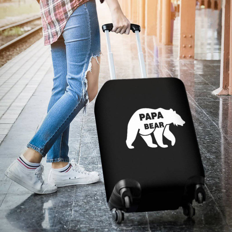 NP Papa Bear Luggage Cover - TheRepublicStudio