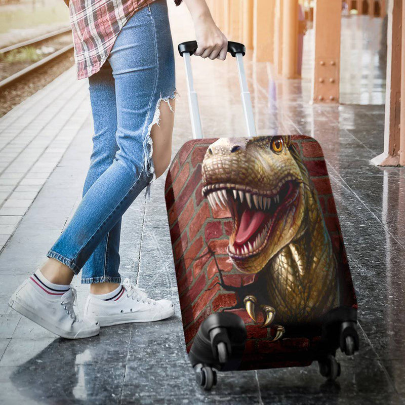 T-Rex Luggage Cover - TheRepublicStudio