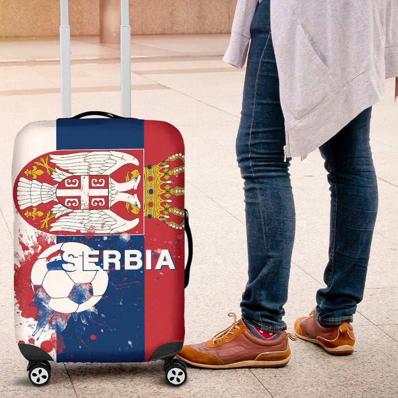 Luggage Covers Serbia Soccer - TheRepublicStudio