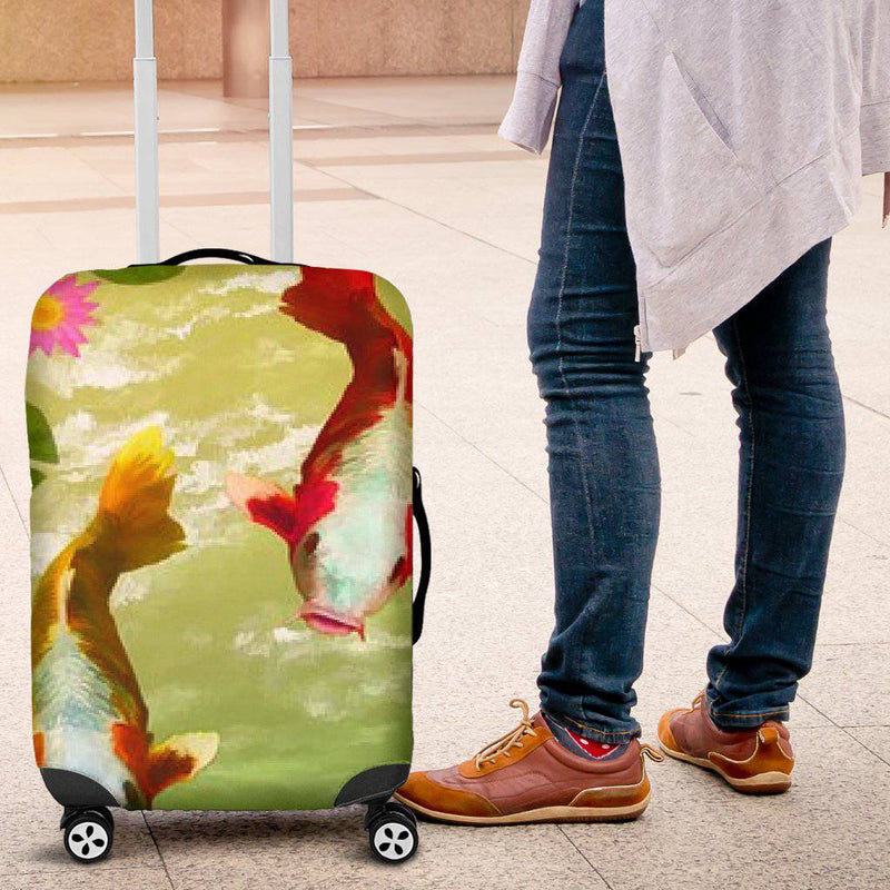 Luggage Cover ~ Koi - TheRepublicStudio