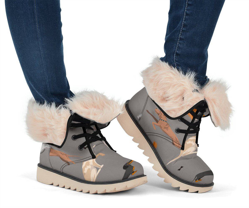 Grey Dog Breeds Polar Boots - TheRepublicStudio