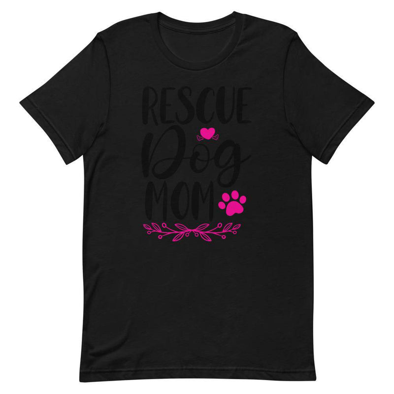 rescue dog mom - Black / XS - TheRepublicStudio