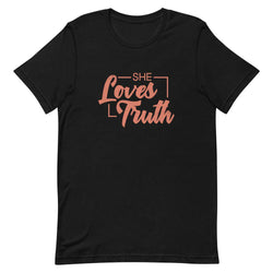 She Loves Truth - Black / XS - TheRepublicStudio