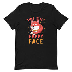 THIS IS MY HAPPY FACE - Black / XS - TheRepublicStudio