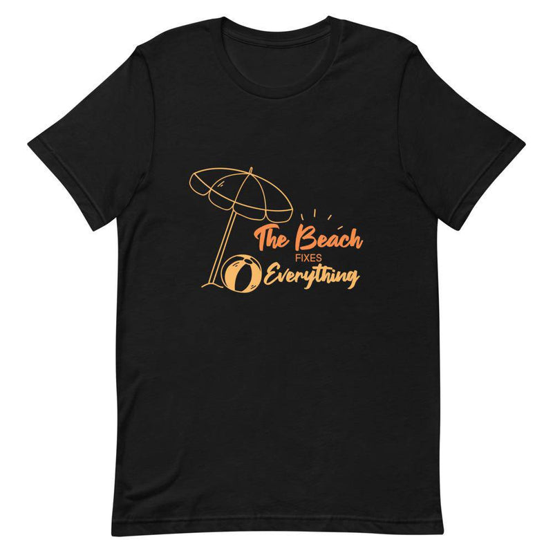 The Beach Fixes Everything - Black / XS - TheRepublicStudio