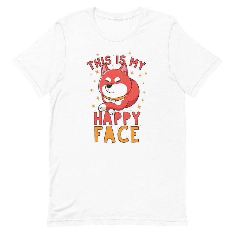 THIS IS MY HAPPY FACE - White / XS - TheRepublicStudio