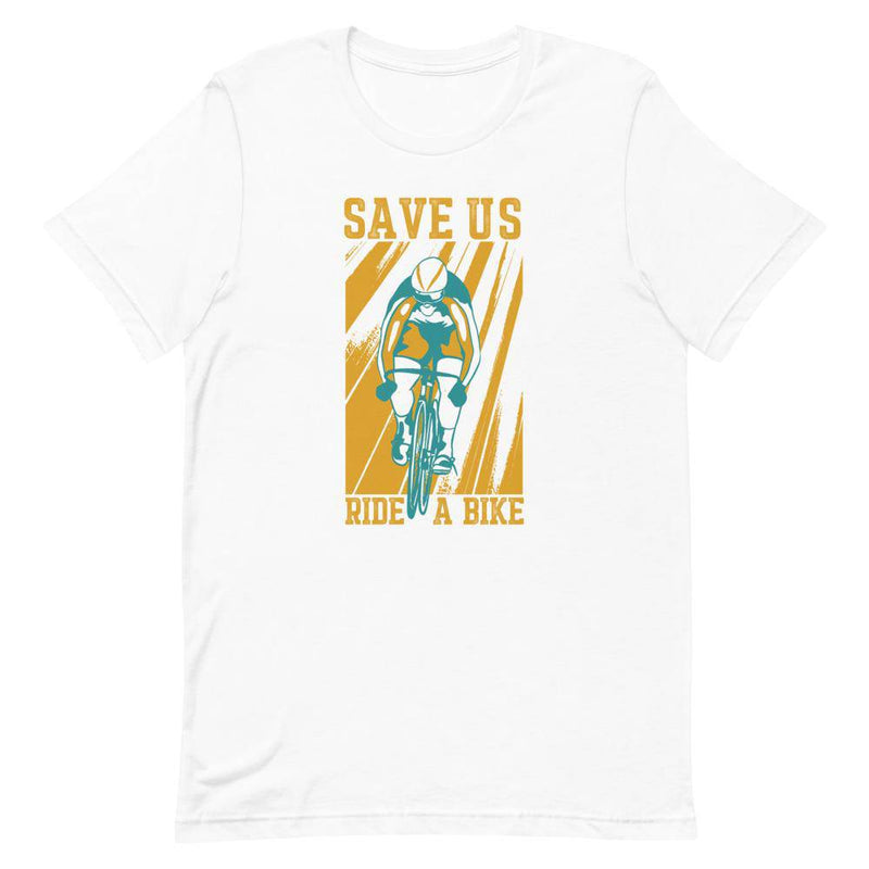 SAVE THE EARTH RIDE A BIKE - White / XS - TheRepublicStudio
