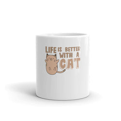 Life Is Better With A Cat mug - TheRepublicStudio