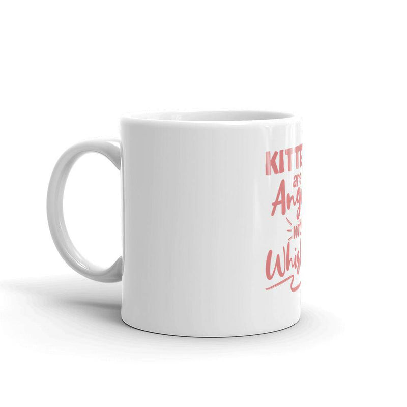 Kittens are Angels with Whiskers mug - TheRepublicStudio