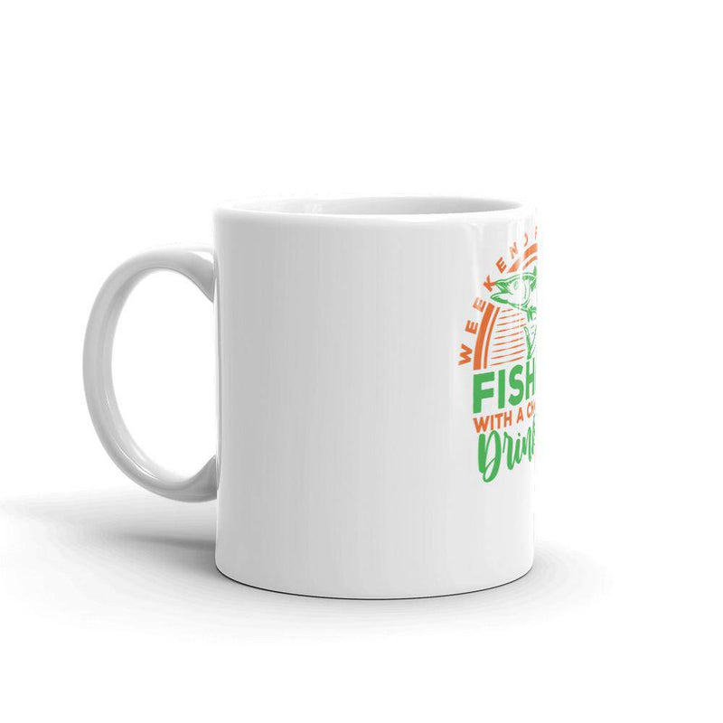 Weekend forecast fishing with a chance of drinking Mug - TheRepublicStudio