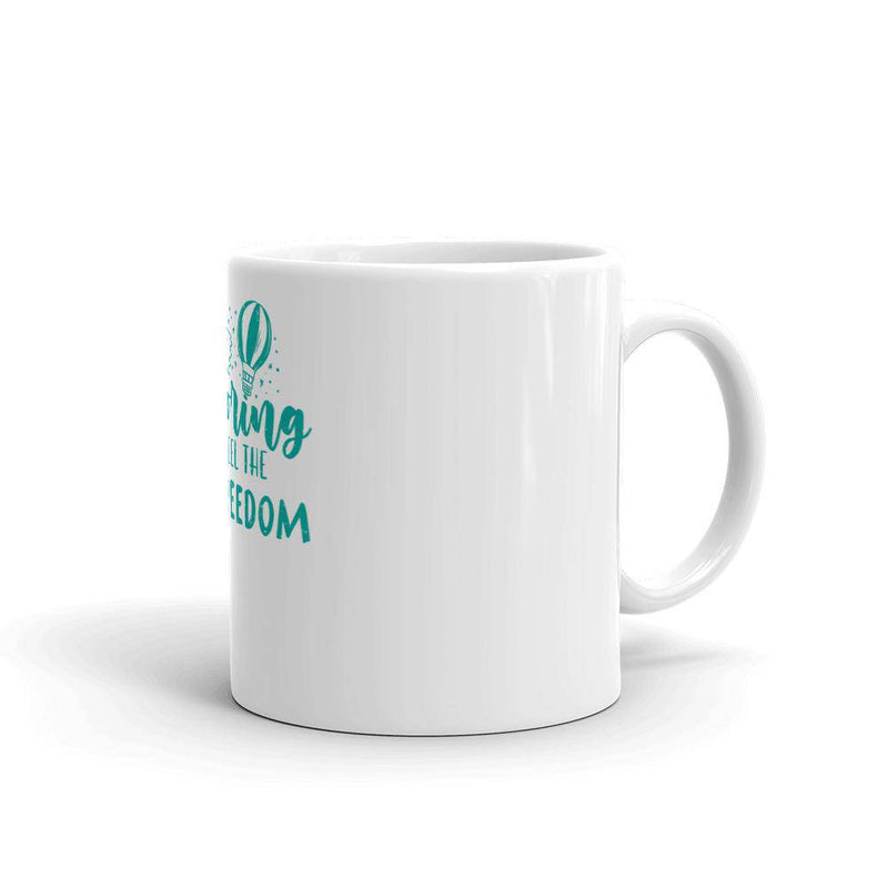 Start exploring now and feel the freedom mug - TheRepublicStudio