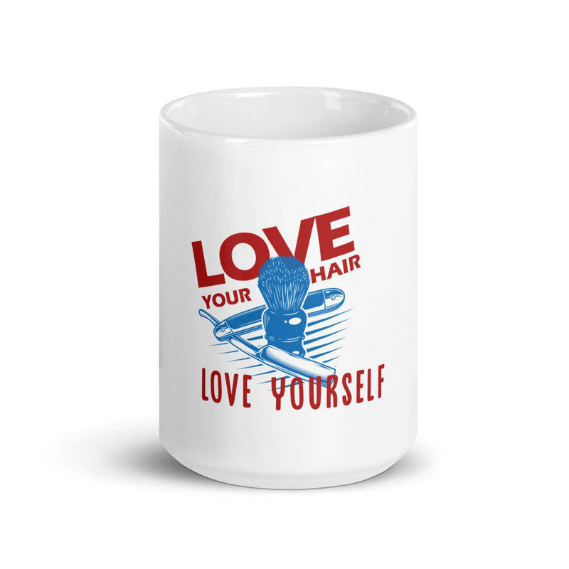 Love Your Hair Love Yourself  mug - TheRepublicStudio