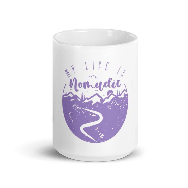 My life is nomadic mug - TheRepublicStudio