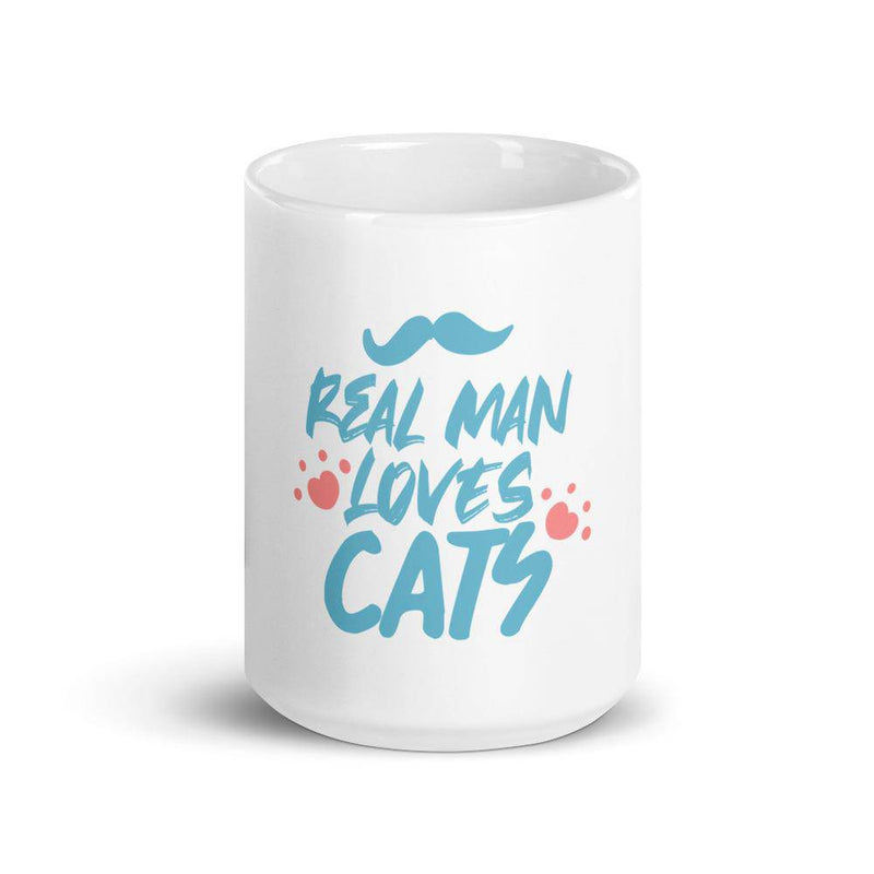 Real Man Loves Cats mug - TheRepublicStudio