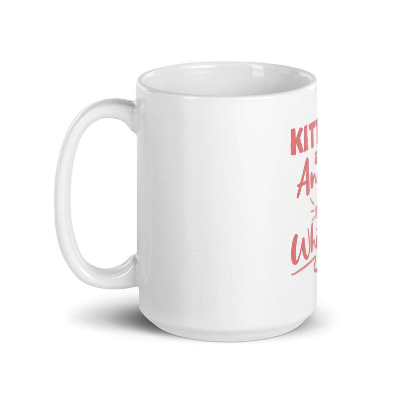 Kittens are Angels with Whiskers mug - TheRepublicStudio